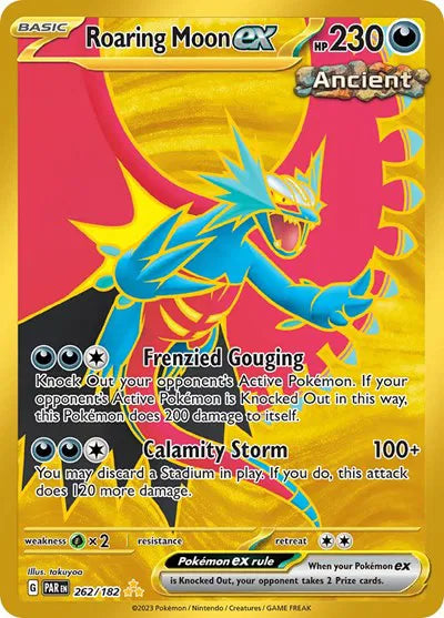 262/182 Roaring Moon EX - Paradox Rift