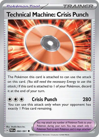 090/091 Technical Mechanie: Crisis Punch Reverse Holo - Paldean Fates