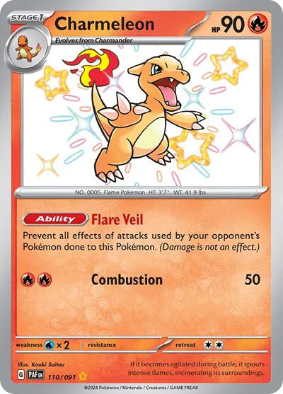110/091 Charmeleon - Paldean Fates