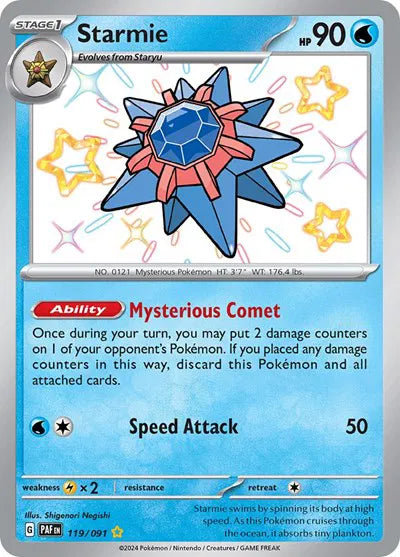 119/091 Starmie - Paldean Fates