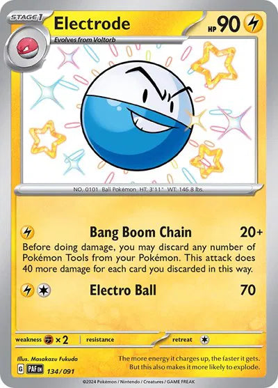 134/091 Electrode - Paldean Fates
