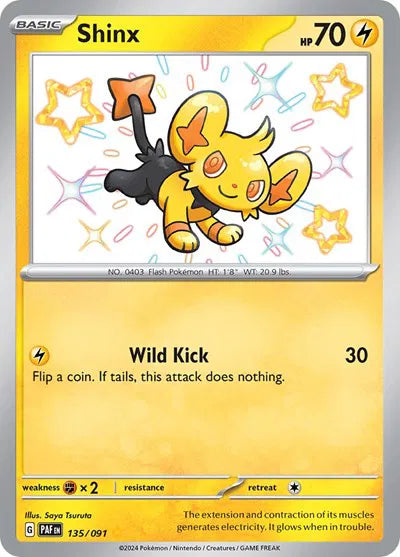 135/091 Shinx - Paldean Fates