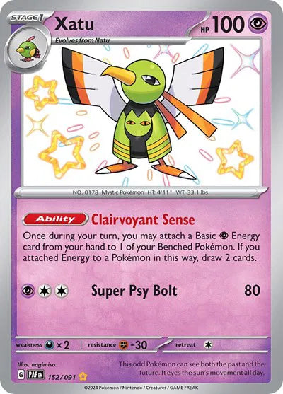 152/091 Xatu - Paldean Fate