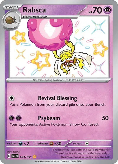 163/091 Rabsca - Paldean Fate