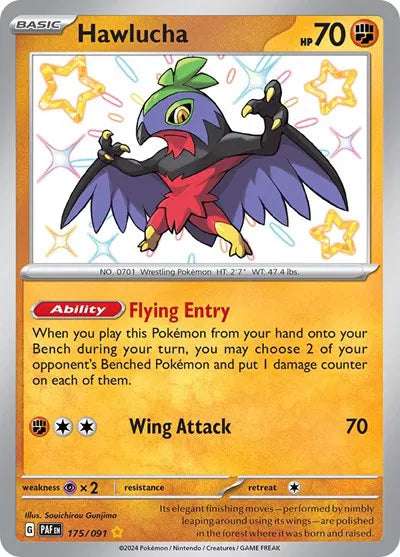 175/091 Hawlucha - Paldean Fate