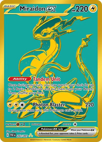 243/091 Miraidon EX - Paldean Fate