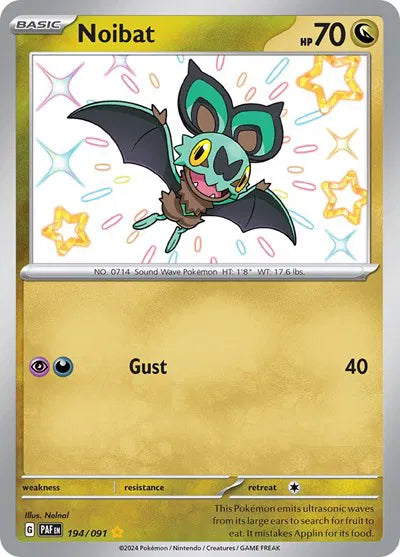 194/091 Noibat - Paldean Fate