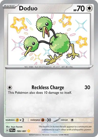 199/091 Doduo - Paldean Fates