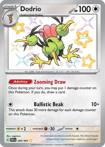 200/091 Dodrio - Paldean Fate
