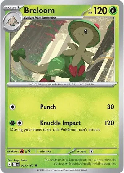 007/162 Breloom Reverse Holo