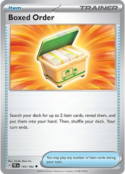 143/162 Boxed Order Reverse Holo - Temporal Forces