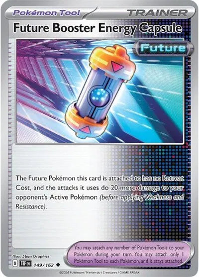 149/162 Future Booster Energy Capsule Reverse Holo - Temporal Forces