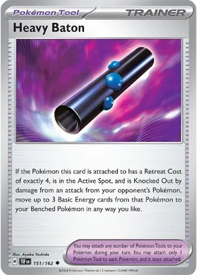 151/162 Heavy Baton Reverse Holo - Temporal Forces