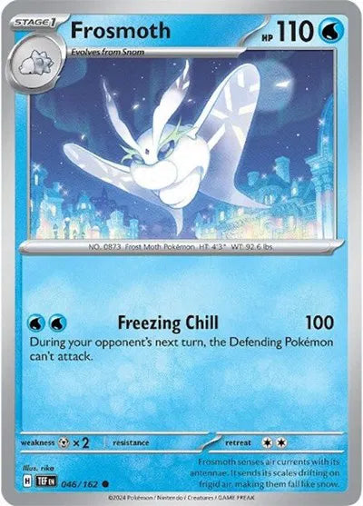 046/162 Frosmoth Reverse Holo - Temporal Forces