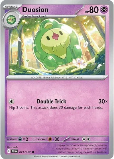 071/162 Duosion Reverse Holo - Temporal Forces