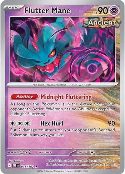 078/162 Flutter Mane Reverse Holo - Temporal Forces