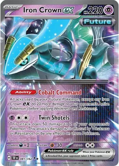 081/162 Iron Crown EX - Temporal Forces
