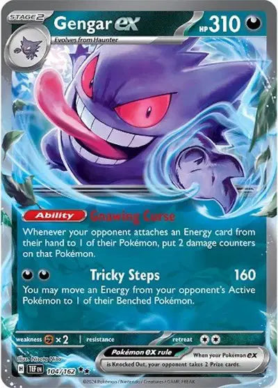 104/162 Gengar EX - Temporal Forces