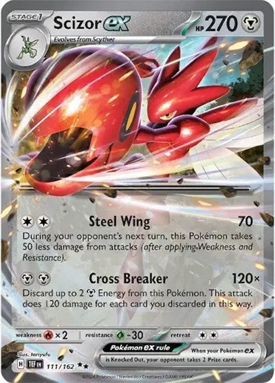 111/162 Scizor EX - Temporal Forces