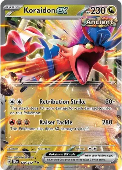 120/162 Koraidon EX - Temporal Forces