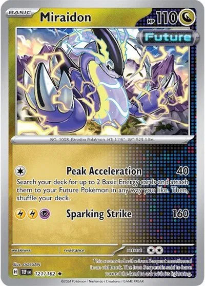 121/162 Miraidon Holofoil - Temporal Forces