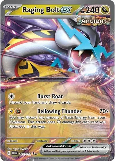 123/162 Raging Bolt EX - Temporal Forces