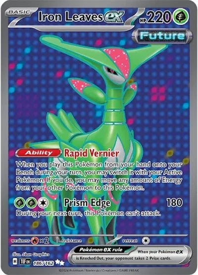 186/162 Iron Leaves EX - Temporal Forces