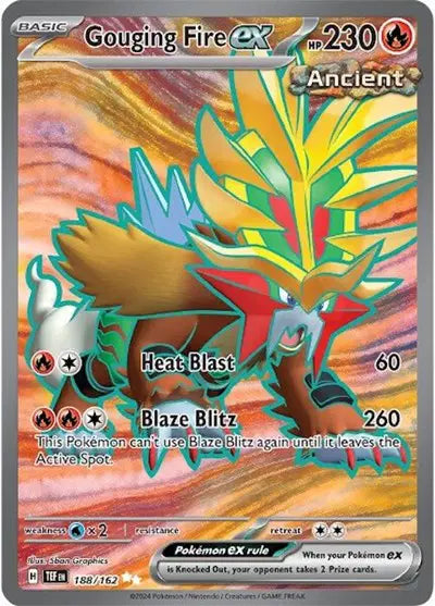188/162 Gouging Fire EX - Temporal Forces