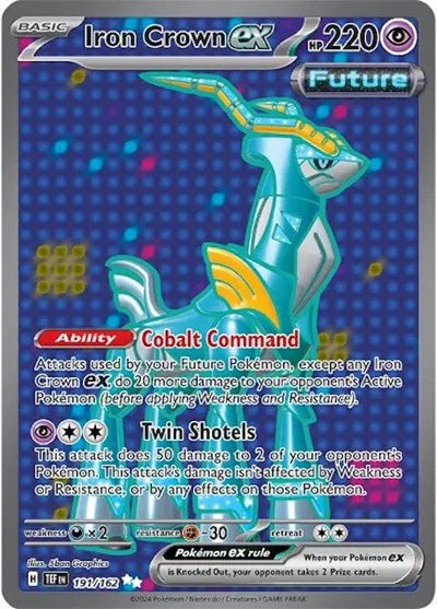 191/162 Iron Crown EX - Temporal Forces