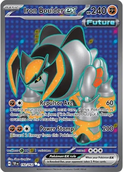 192/162 Iron Boulder EX - Temporal Forces