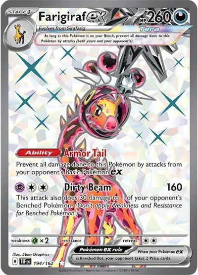 194/162 Farigiraf EX - Temporal Forces