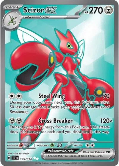195/162 Scizor EX - Temporal Forces
