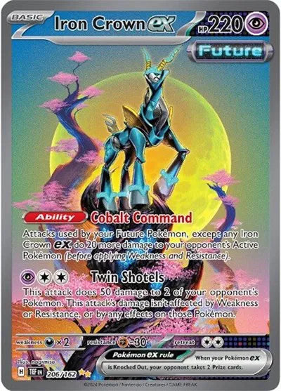 206/162 Iron Crown EX - Temporal Forces