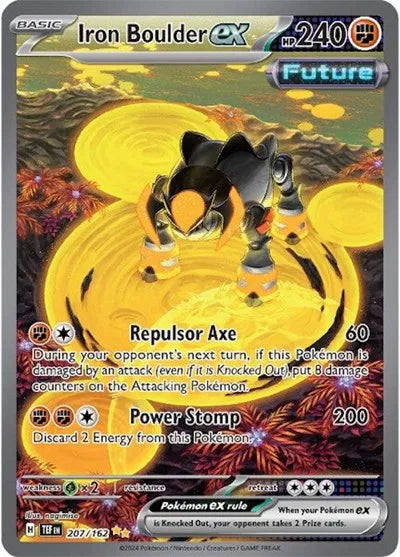 207/162 Iron Boulder EX - Temporal Forces