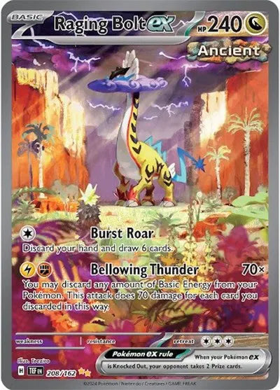 208/162 Raging Bolt EX - Temporal Forces