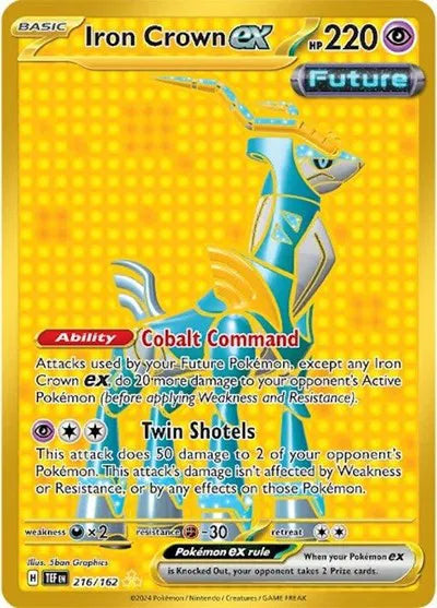 216/162 Iron Crown EX - Temporal Forces