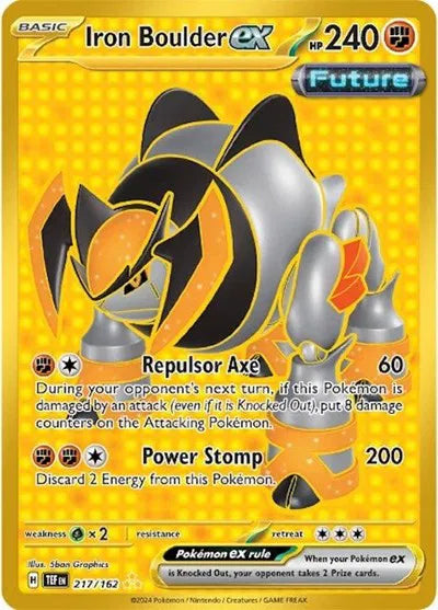 217/162 Iron Boulder EX - Temporal Forces