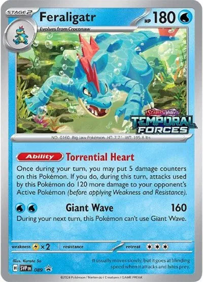 SVP 089 Feraligatr - SVP Black Star Promo