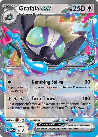 SVP 100 Grafaiai EX - SVP Black Star Promo