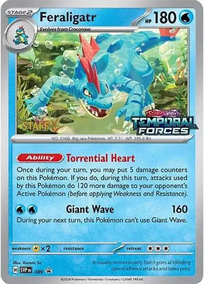 SVP 089 Feraligatr (Staff)