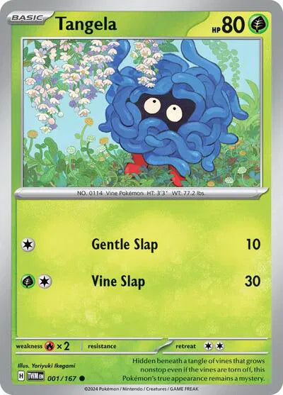 001/167 Tangela Reverse Holo