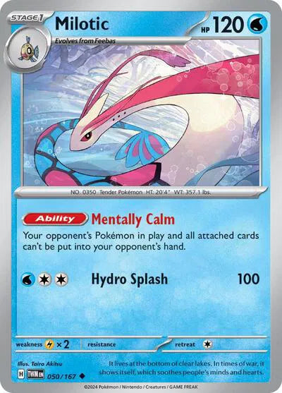 050/167 Milotic Reverse Holo - Twilight Masquerade