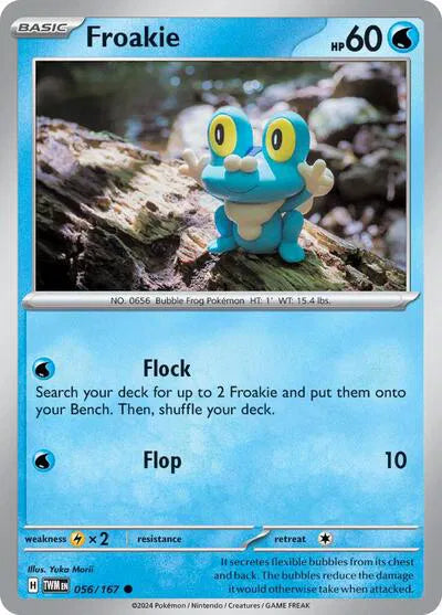 056/167 Froakie Reverse Holo - Twilight Masquerade