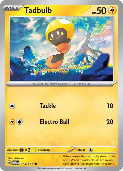 073/167 Tadbulb Reverse Holo - Twilight Masquerade