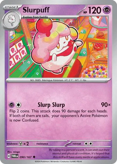 090/167 Slurpuff Reverse Holo - Twilight Masquerade
