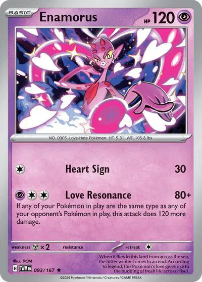 093/167 Enamorus Holofoil - Twilight Masquerade