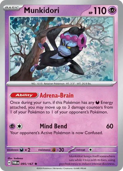 095/167 Munkidori Holofoil - Twilight Masquerade