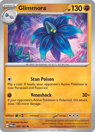 109/167 Glimmora Reverse Holo - Twilight Masquerade