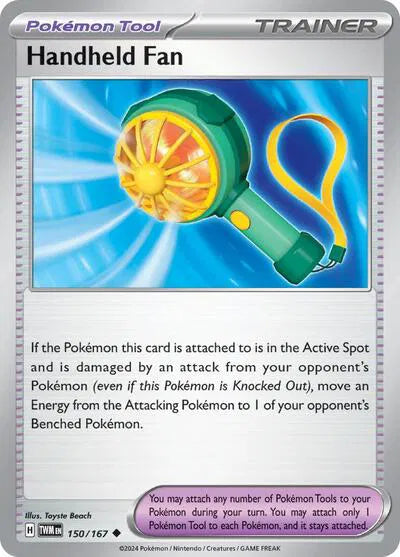 150/167 Handheld Fan Reverse Holo - Twilight Masquerade