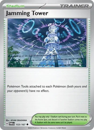 153/167 Jamming Tower Reverse Holo - Twilight Masquerade